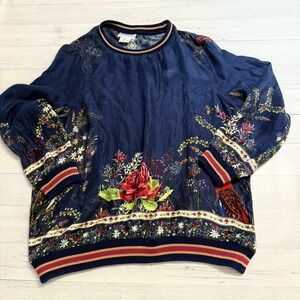 Camilla Woven Round Neck Sweater
Wings In Arms women's medium